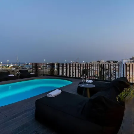 Apartament The Penthouse - 3br Seaview With Private Pool In Larnaca