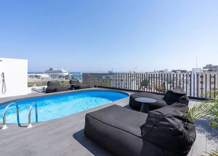 דירה The Penthouse - 3br Seaview With Private Pool In *